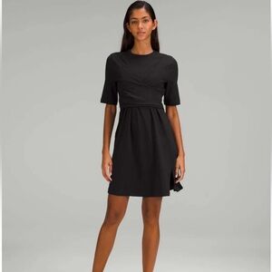 Lululemon wrap dress - black size 6